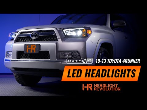 Morimoto Lighting의 2010 - 2013 Toyota 4Runner를 위한 ULTIMATE 헤드라이트 업그레이드