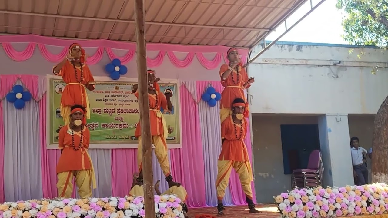 ಸರ್ಕಾರಿ ಪ್ರೌಢ ಶಾಲೆ ಕೌದಳ್ಳಿ ಜಿಲ್ಲಾ ಮಟ್ಟದ ಪ್ರತಿಭಾ ಕಾರಂಜೆ 2026 ಪ್ರಥಮ ಸ್ಥಾನ (ಕಂಸಾಳೆ)