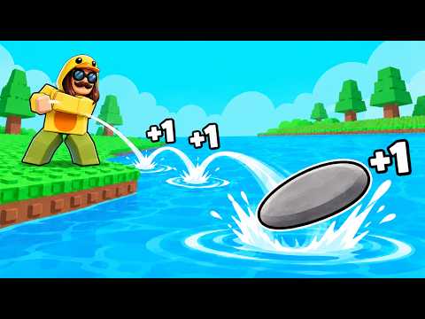 I Became WAY Too Powerful Just by Skipping Rocks... | +1 Stone Skipping