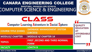 VTU DBMS (18CS53) DATABASE MANAGEMENT SYSTEM[BASIC SQL Queries] (M4 L2)