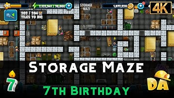 Storage Maze | 7th Birthday #12 | Diggy