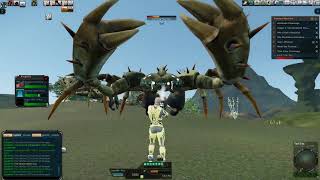 Codexing Tideclaw crab, hunting on Planet Cyrene, Entropia Universe