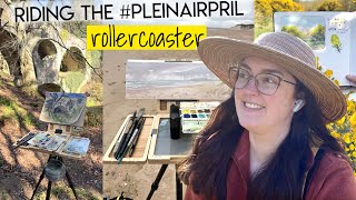 Adjusting to a Daily Painting mindset ✶ #PleinAirpril days 02-05