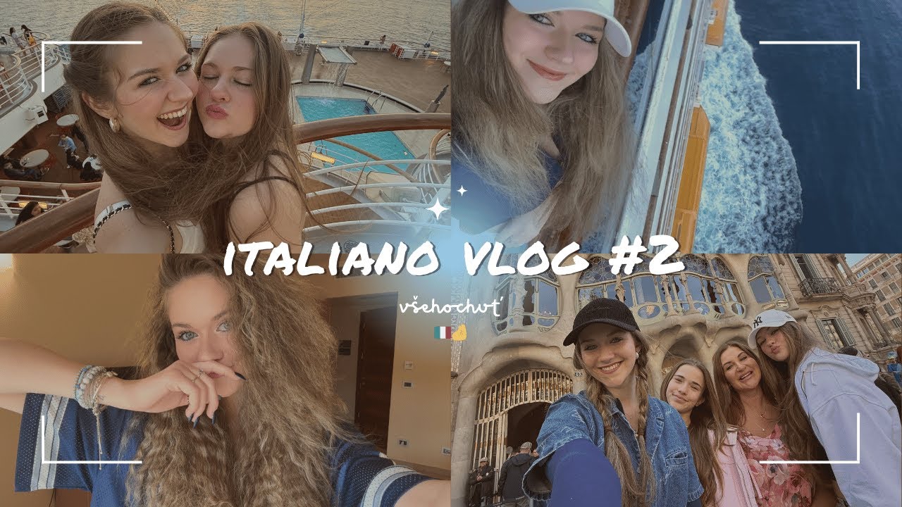 Trip zaoceánskou lodí🫢 | italiano vlog #2