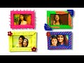 4 Photo Frame Diy Ideas | Handmade Picture Frame Diy | Diy Picture Frame Making At Home फोटो फ्रेम