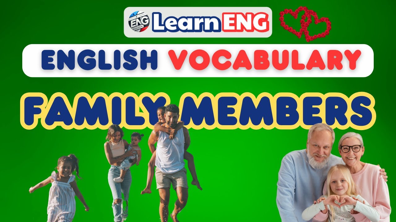 English Vocabulary | Family Members in English - YouTube
