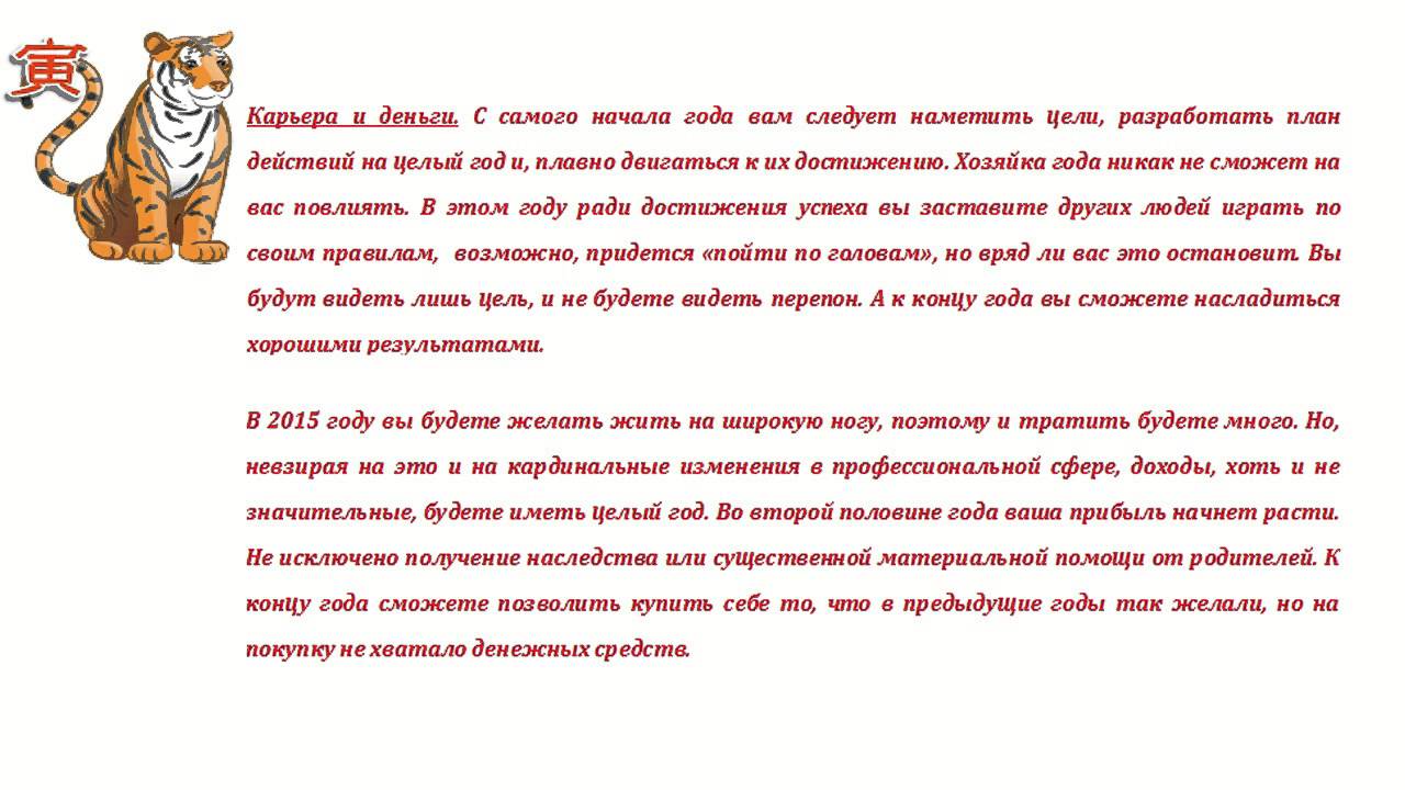 Гороскоп На 2023 Год Овен Мужчина Тигр