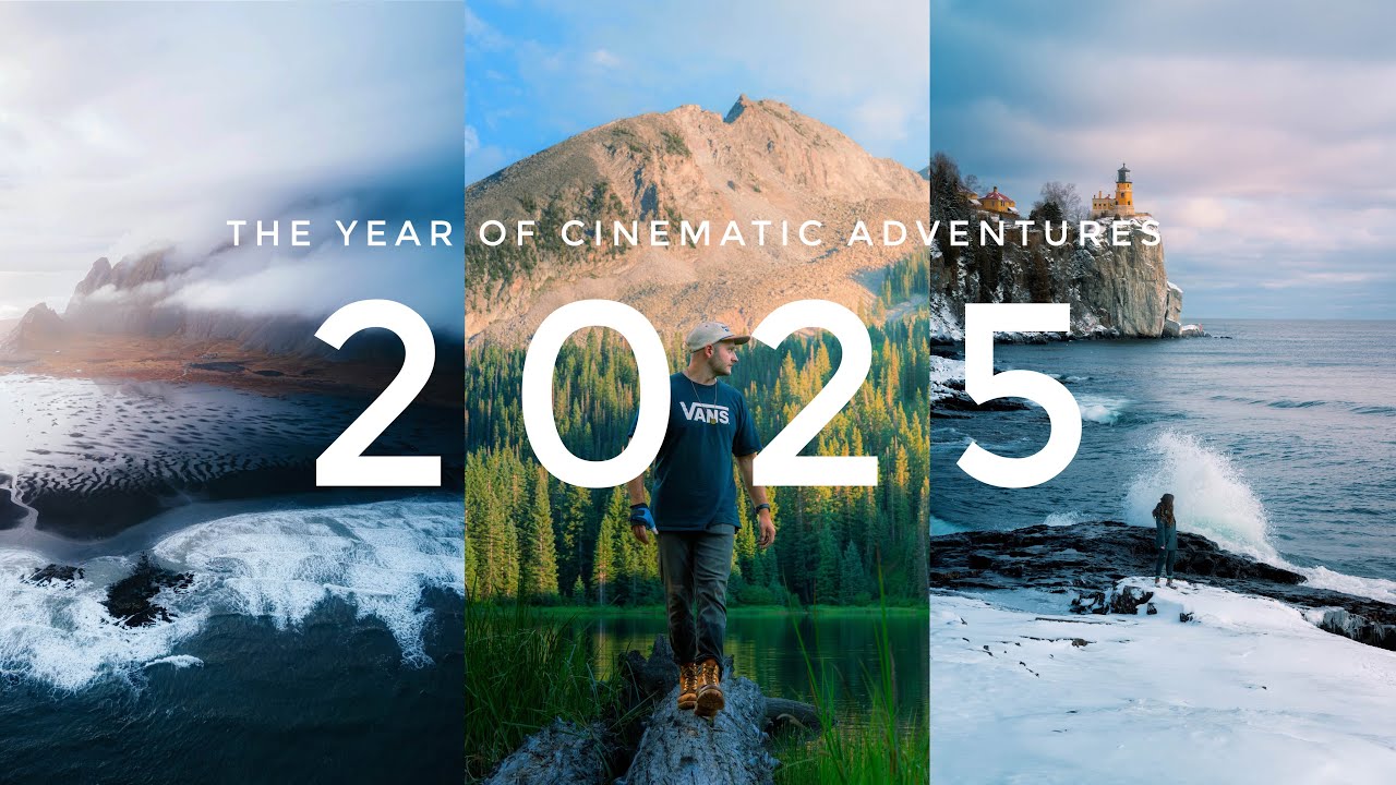 CINEMATIC 2025 Recap TRAVEL Video - Sirui 20mm auto focus anamorphic//fujifilm xh2s