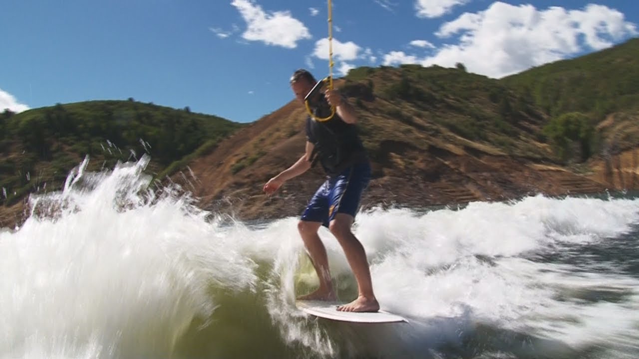 How to Wake Surf & Jordanelle Reservoir Aqua Zone YouTube