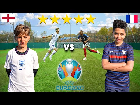 11 Year Old MBAPPE vs 10 Year Old HARRY KANE (UEFA EURO 2020) - Football Competition