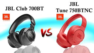 JBL Club 700BT vs JBL Tune 750BTNC Comparison - YouTube