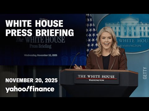 White House press briefing with Karoline Leavitt