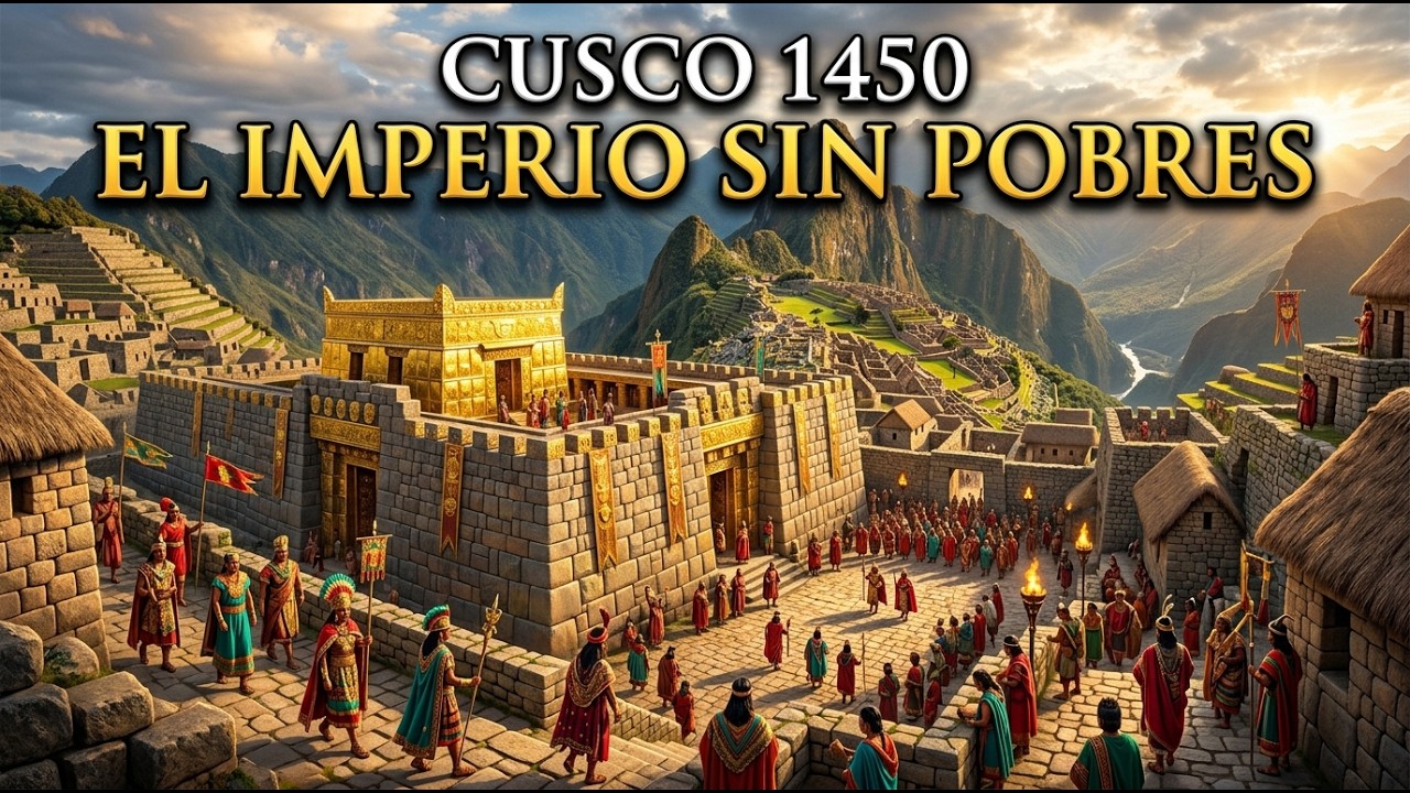 Cómo Era la Vida en Cusco - Imperio Inca , la Capital de Oro .