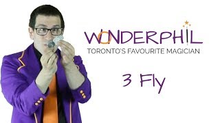 Coin Magic 3 Fly, performed by Birthday Entertainer, WonderPhil