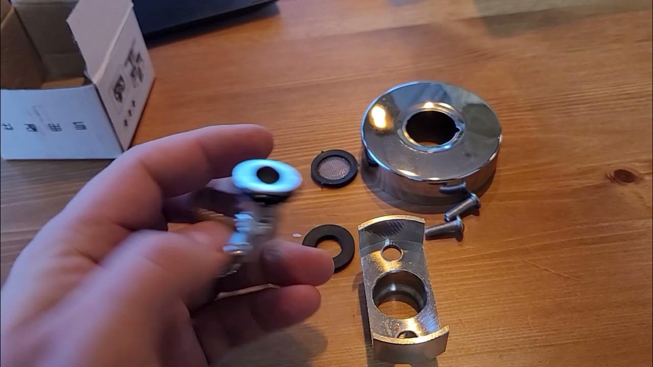 Эксцентрик для смесителей с регулируемым углом. - YouTube