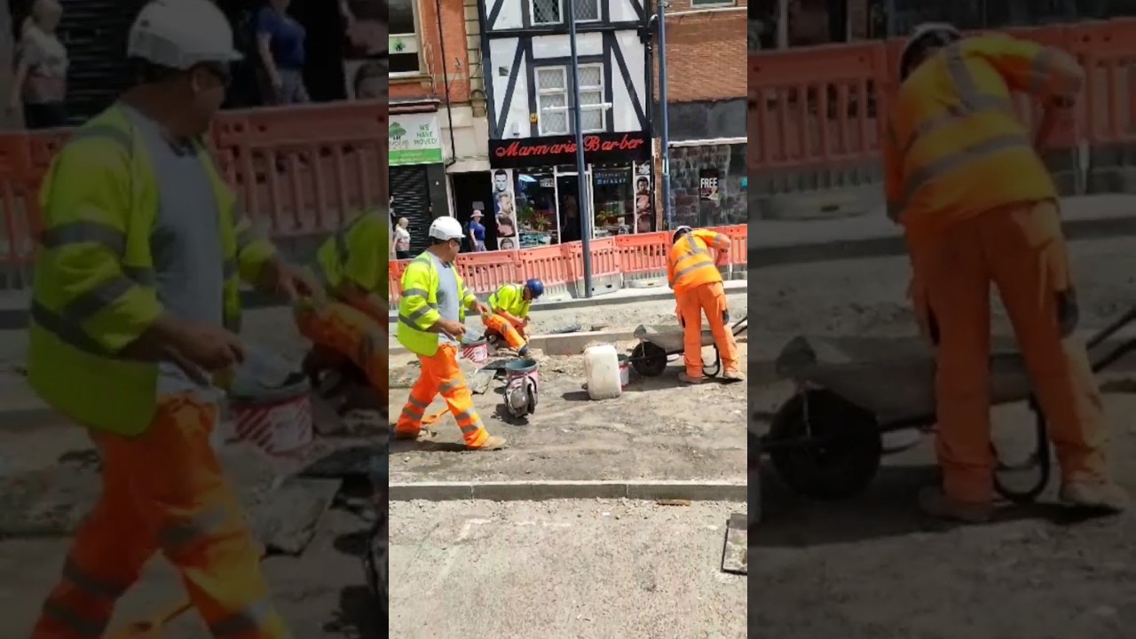 Arrangement - Derby City Centre | Road Work 