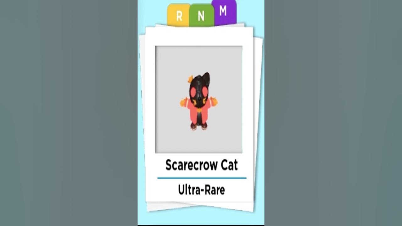 Scarecrow Cat Neon & Mega Neon in Adopt me #shorts - YouTube