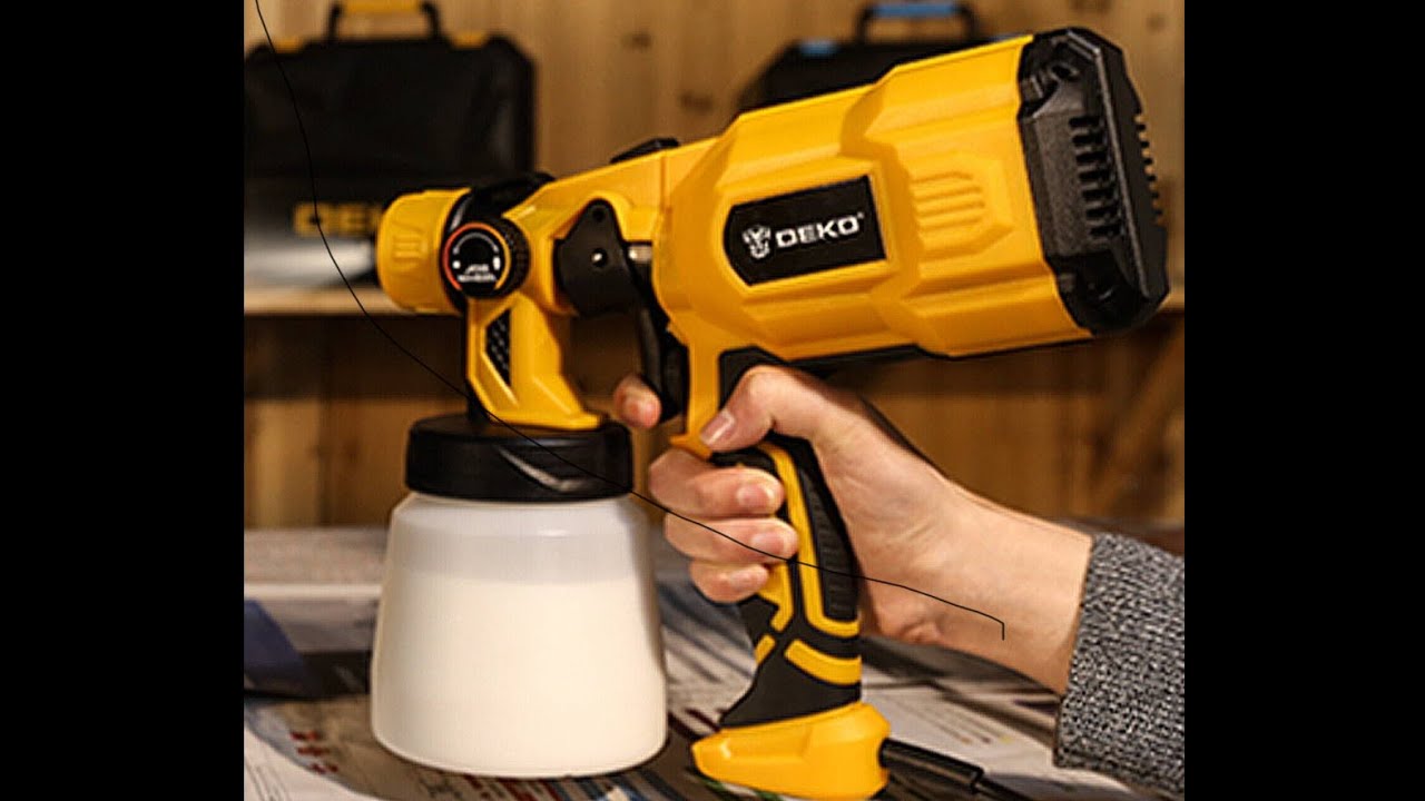 Dekopro paint sprayer review YouTube