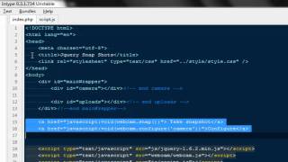 Taking Snap Shots From Webcam Using Jquery Jquery Webcam Plugin Timelapse