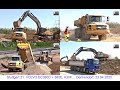 Stuttgart 21: VOLVO EC380D, 380E, MAN, Mercedes Trucks PFA 1.4, Denkendorf, 23.04.2020.