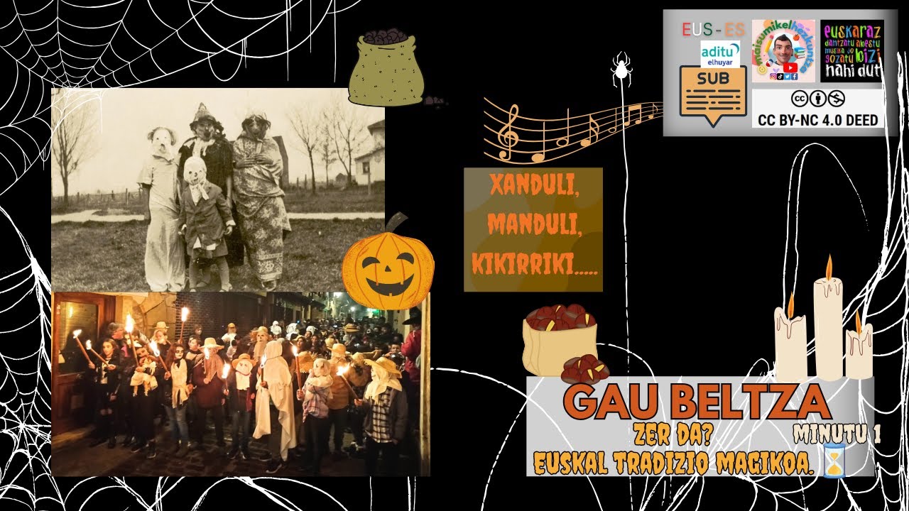 Gau Beltza 🎃: Zer da? Euskal Tradizio Magikoa. Arimen gaua. 🌌👻 