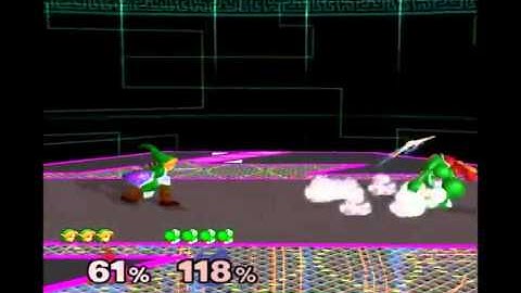 Super Smash Bros Melee Dolphin Netplay   Link vs Yoshi High