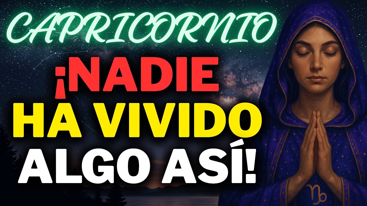 CAPRICORNIO😲♑️TERRIBLE! LO QUE TE SUCEDERÁ😱NO LE HA SUCEDIDO A NADIE🩸DIOS✨ROMPE CADENAS🙏