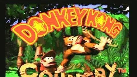Donkey Kong Country - Intro Super Nintendo (HQ)