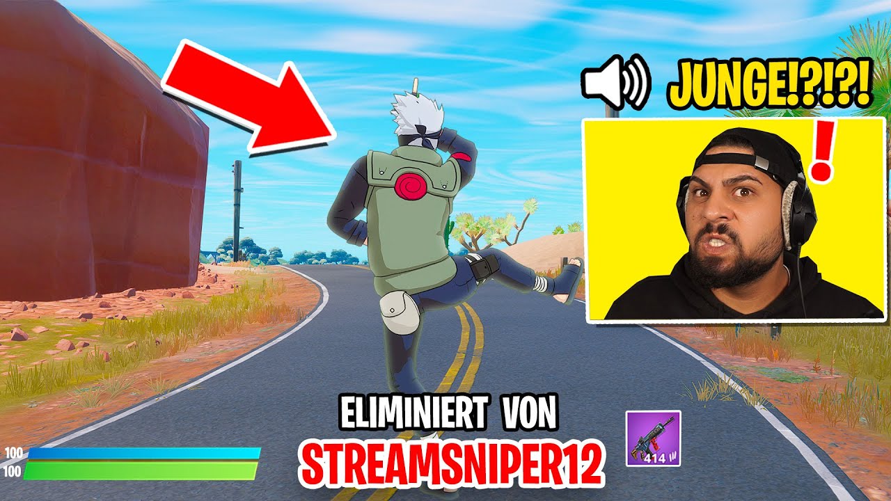 YouTuber STREAMSNIPER MODUS in Fortnite!