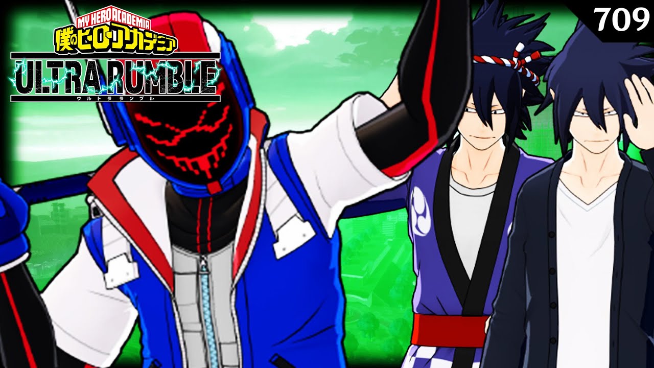 Yurina plays My Hero Ultra Rumble & Mr. Compress solos and nice double Tamaki fight (Part 709)