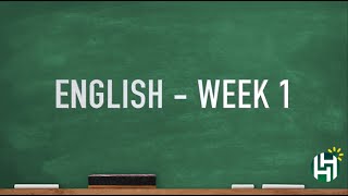 CC Cycle 3 English Week 1