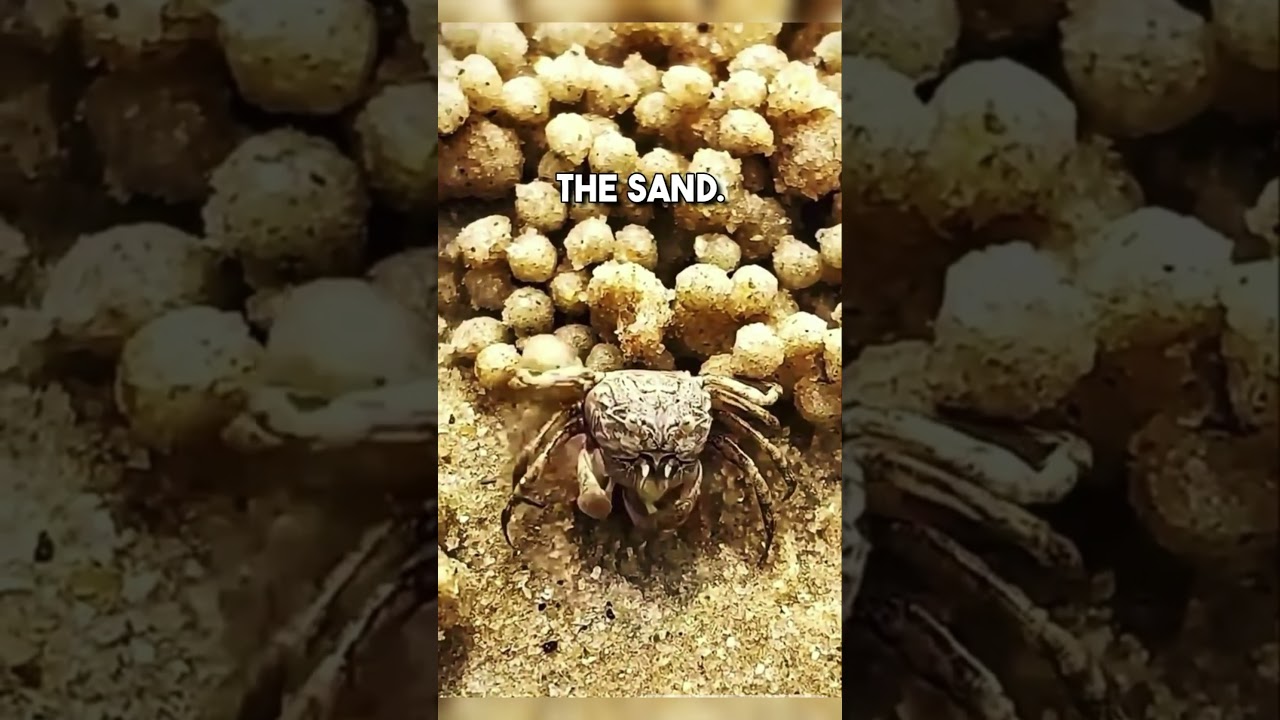 Nature's Sand Artist : Sand Bubbler Crabs 