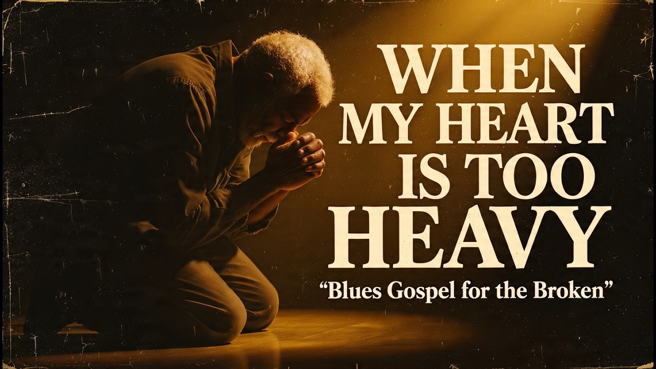 When My Heart Is Too Heavy to Pray | Blues Gospel for Broken Souls 1 Hour | Timeless Soul Hymns
