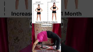Height Increase? Try These 2 Yoga Exercise #shorts #yoga