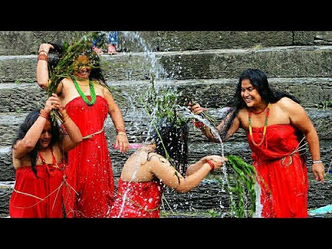 Holy Bath | Sali Nadi | Holy Ganga Snan | Bagamati River Bath
