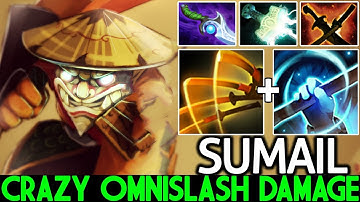 SUMAIL [Juggernaut] Power Buff Crazy Omnislash Damage 7.23 Dota 2