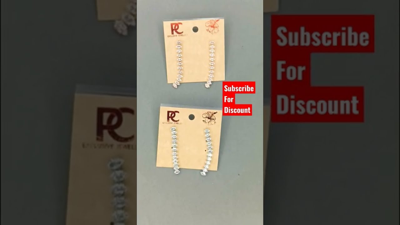 Efulgenz Fashion Trending Long Cz Earrings 