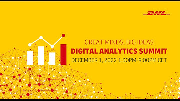 DHL Digital Analytics Summit 2022