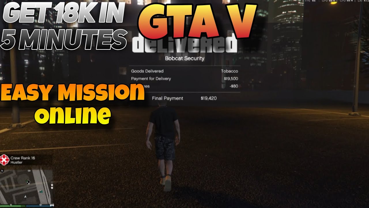 HOW TO GET EASY MONEY ON GTA V ONLINE IN 5 MINUTES GTA 5 YouTube 