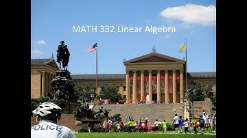32 MATH 332 Fundamental Theorem of Linear Algebra