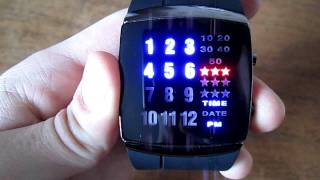 DealExtreme Digital 29-LED Wrist Watch with Silicone Watchband HD Review