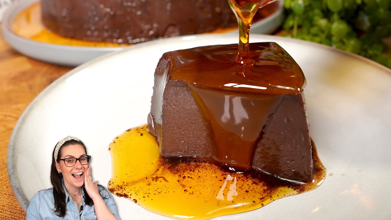 Muito cremoso PUDIM DE CHOCOLATE PERFEITO!