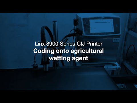Agricultural product coding with the Linx 8900 Series CIJ
