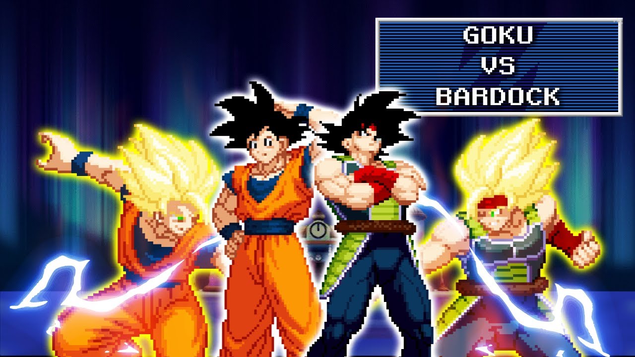 Goku vs Bardock - [Sprite Animation]