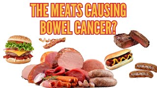 Do RED Meat and PROCESSED Meat Cause CANCER of the Bowel, Stomach, & Pancreas?