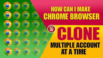 How to Create Chrome Clone in PC Google Chrome Clone | How to Use Multiple Chrome Clone | NVS Record