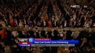NET17 - Penerima hadiah Nobel dijamu Raja Swedia