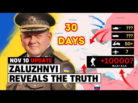 30 Days of Avdiivka Offensive - Gen.Zaluzhnyi Reveals the Losses | Situation in Krynky Heats Up!