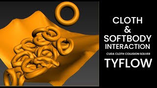 CLOTH & SOFT BODY INTERACTION - TYFLOW TUTORIAL
