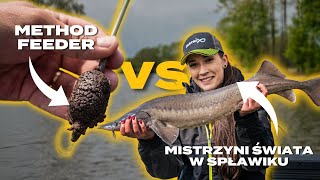 Uczymy łowić na METHOD FEEDER Mistrzynię Świata w SPŁAWIKU